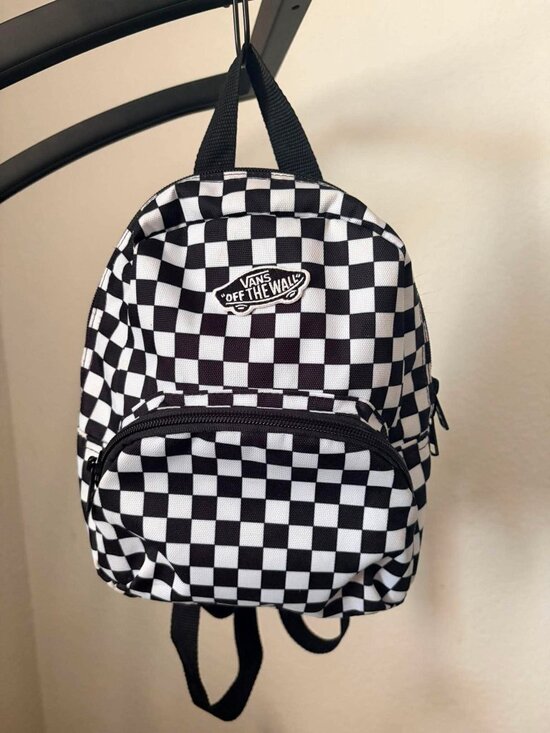 Vans Handbags - VANS OFF THE WALL CHECKERBOARD MINI BACKPACK